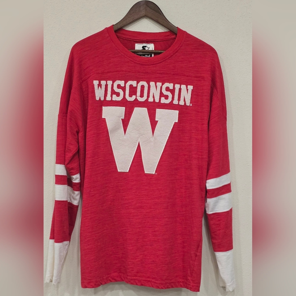 Starter College Vault Long Sleeve Team Jersey Shirt XL